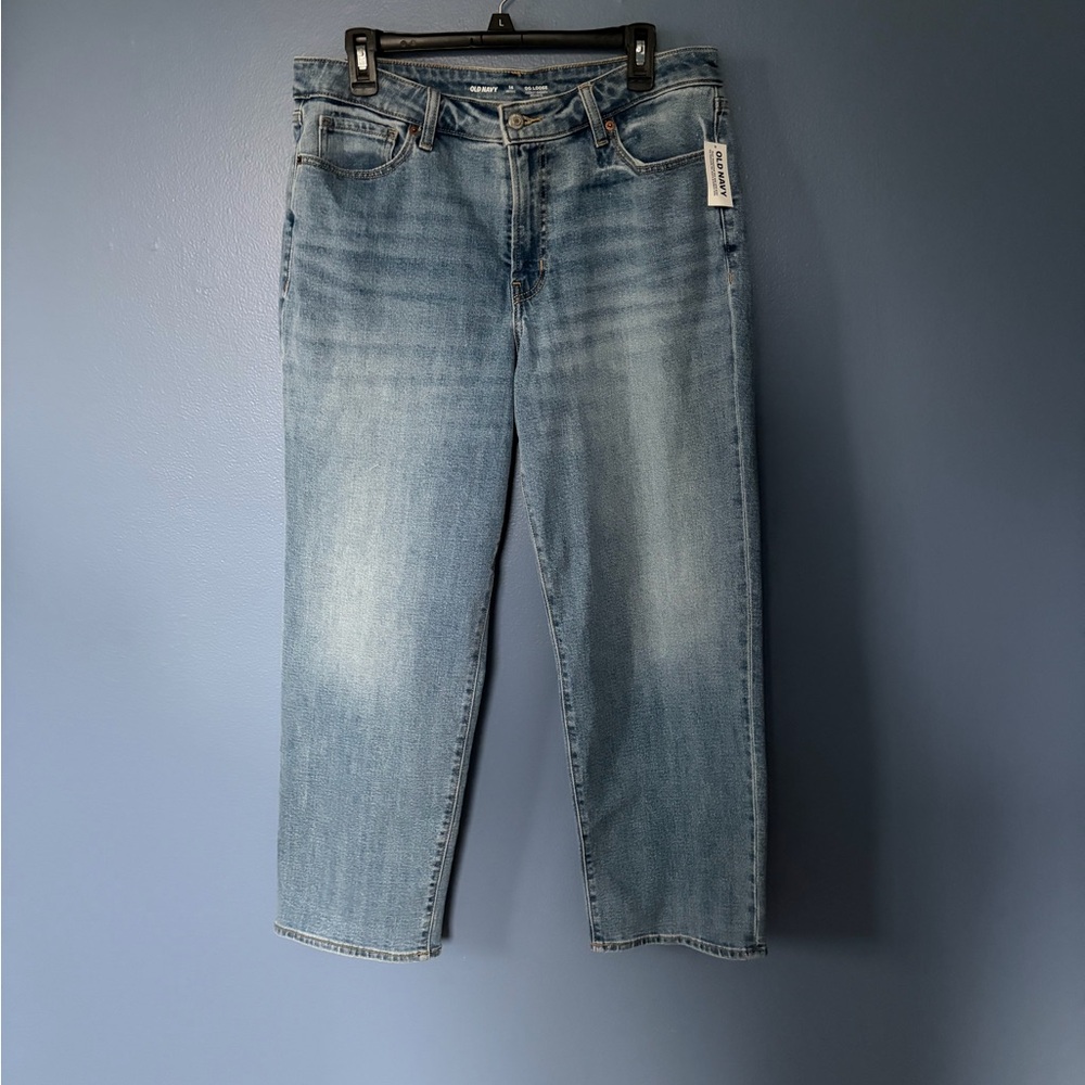 Old Navy Light Blue Relaxed Jeans